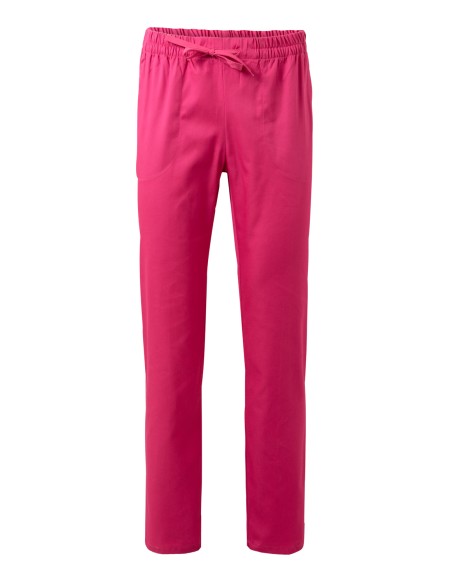 PANTALON PIJAMA CON CINTAS. FUCSIA TALLA 0-12